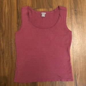 Ann Taylor cashmere blend sweater shell M